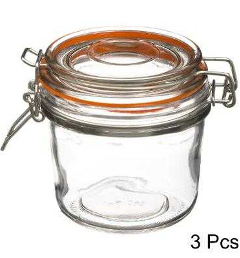 GLASS JAR 35 MLX3 #REF:14 image
