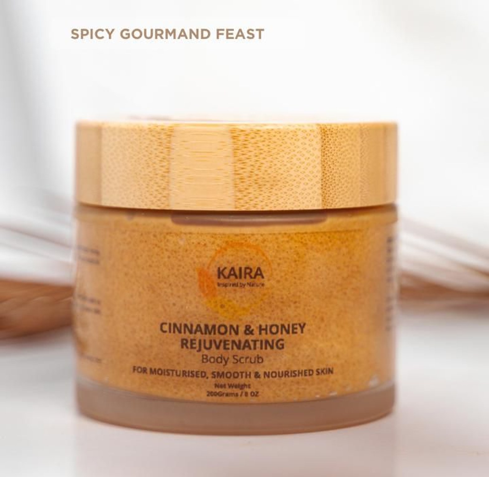 Cinnamon & Honey Body Scrub – Rejuvenating image