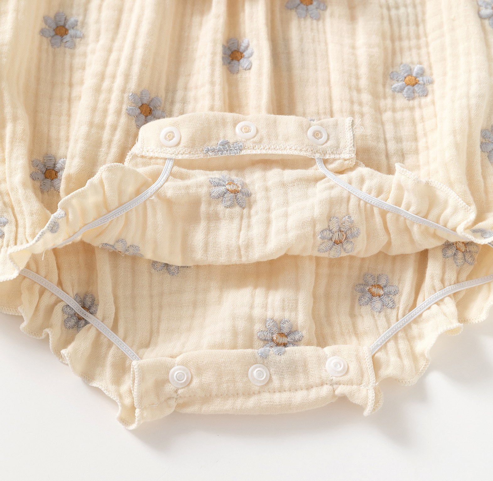 Daisy Whisper Muslin Romper image