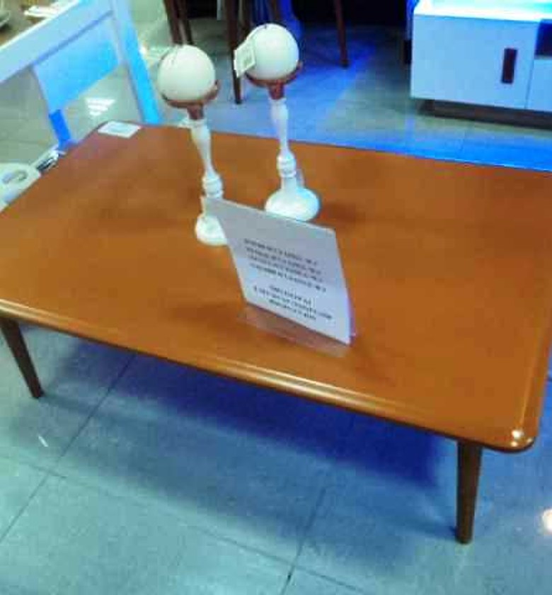 TABLE CENTER 120X70X53 CM image