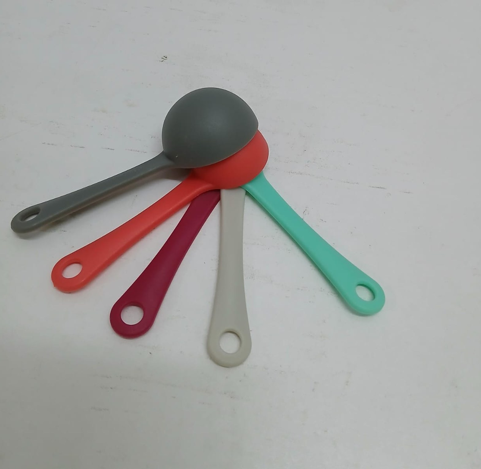 5 Pc Measuring Spoons Cup Set image
