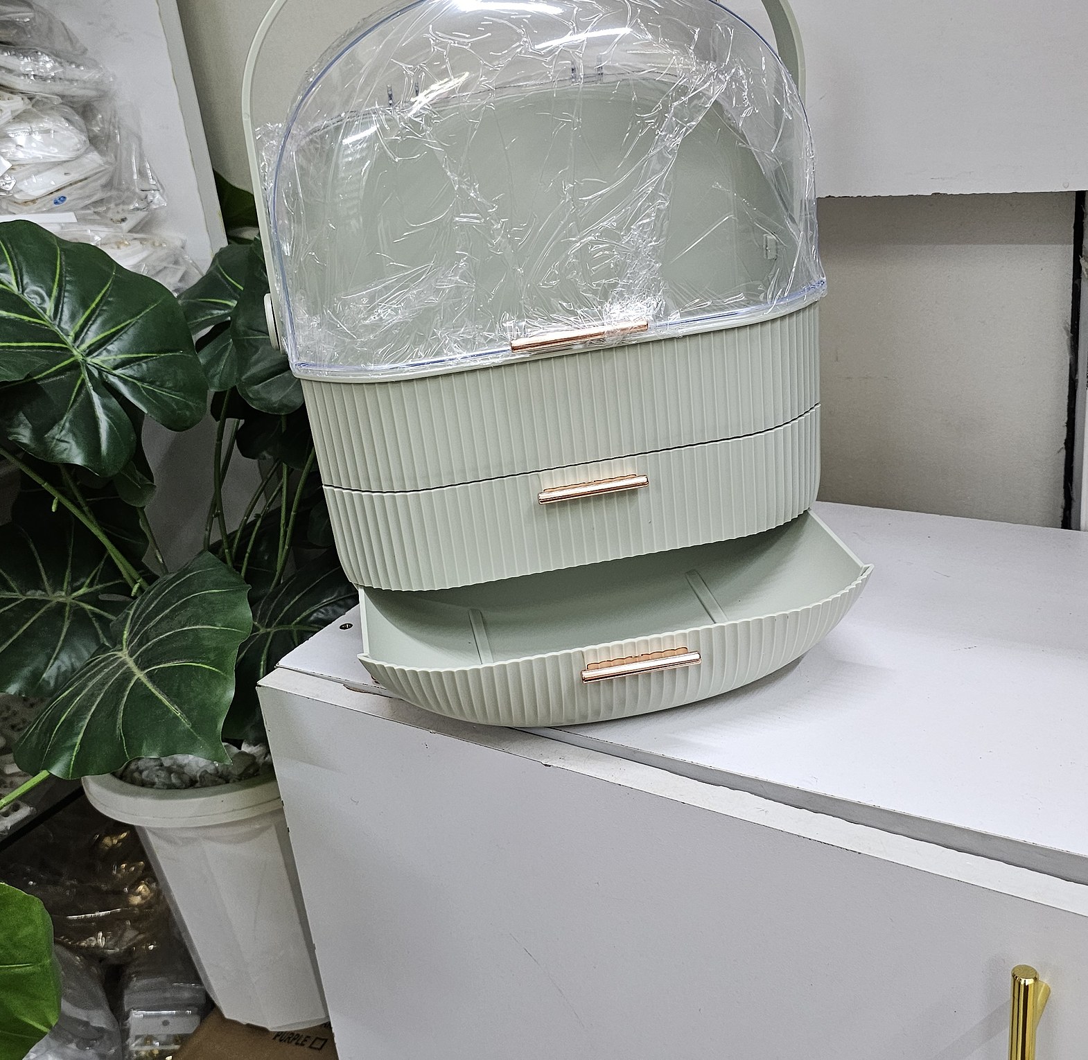 Make up and skincare organizer  image