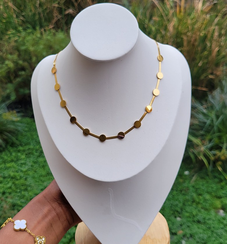 Gold choker  image