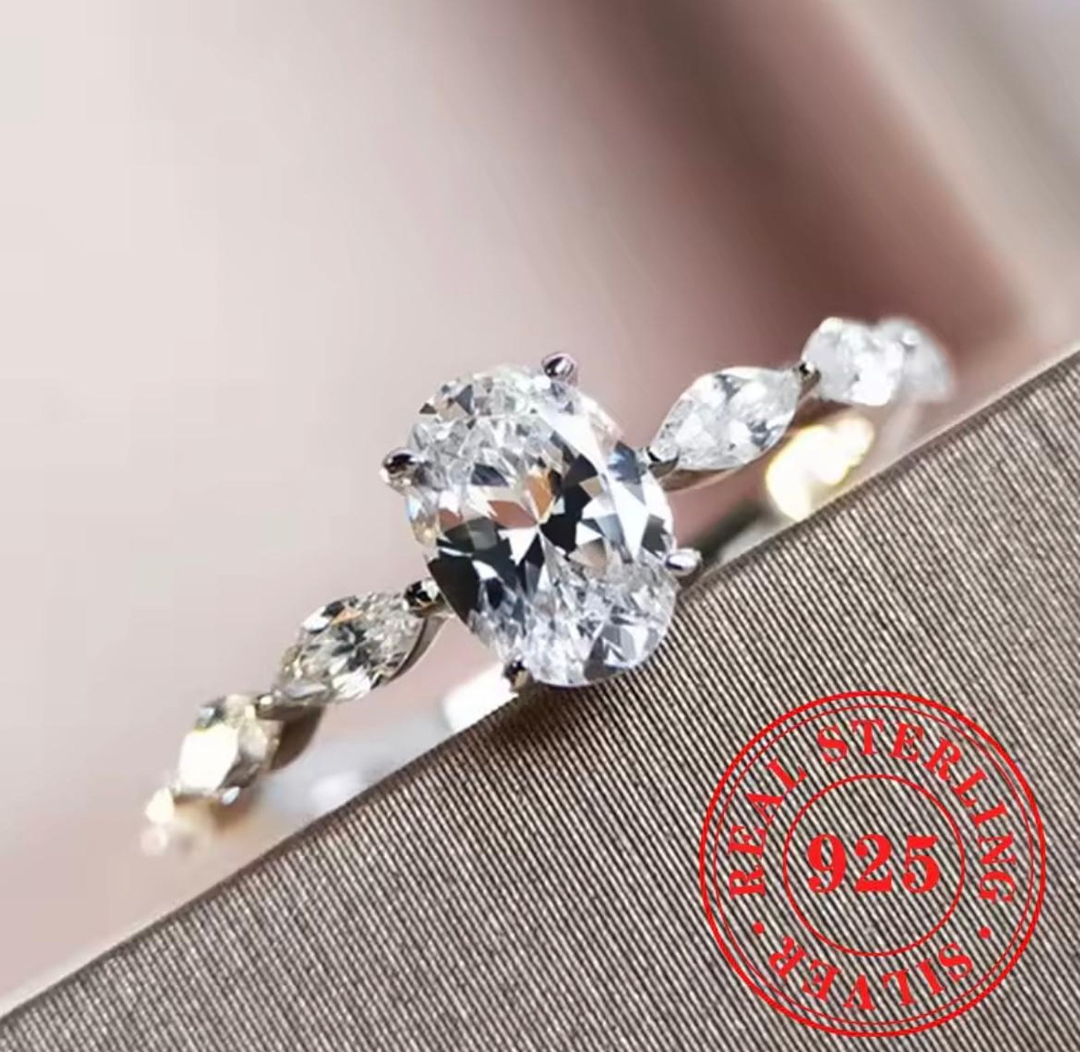 The Marquise Bloom Solitaire Ring image