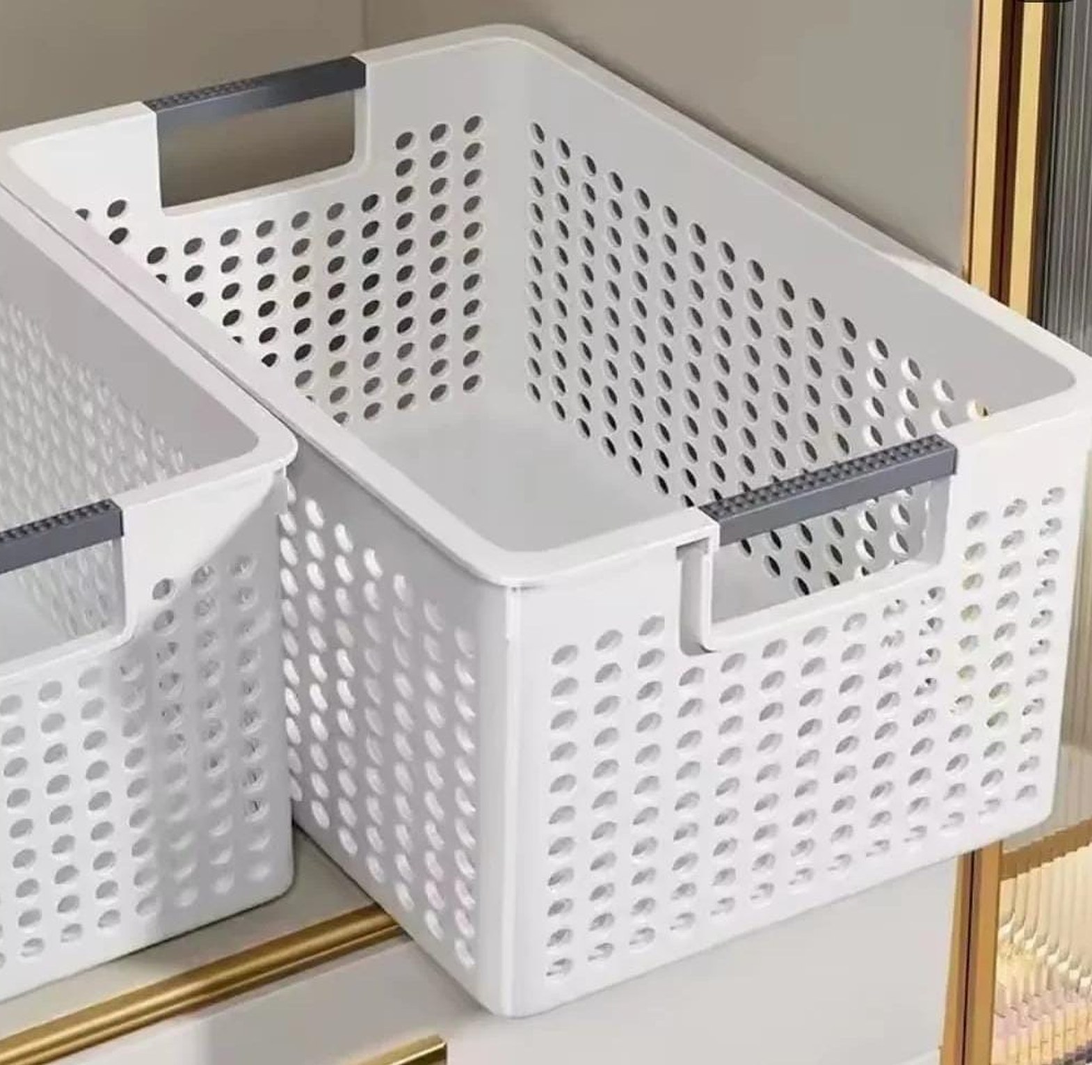 Pantry storage baskets image