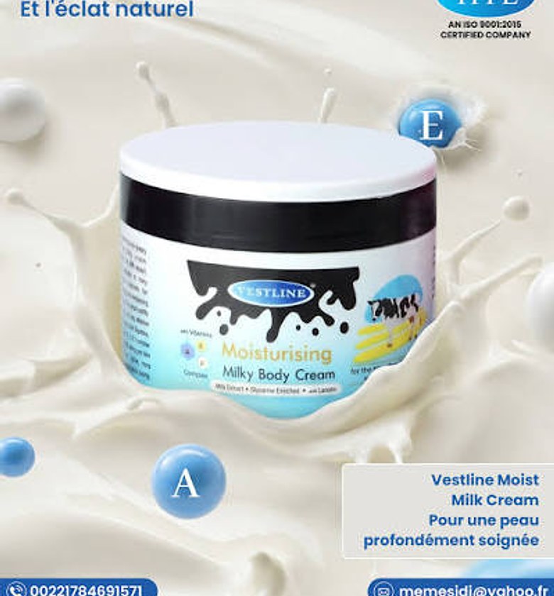 Vestline Moisturising Milky Body Cream image