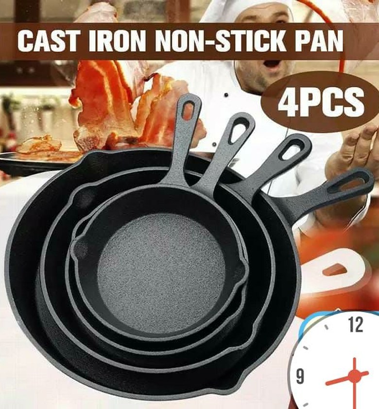 Cast Iron Frying Pan / Cooking Skillet image