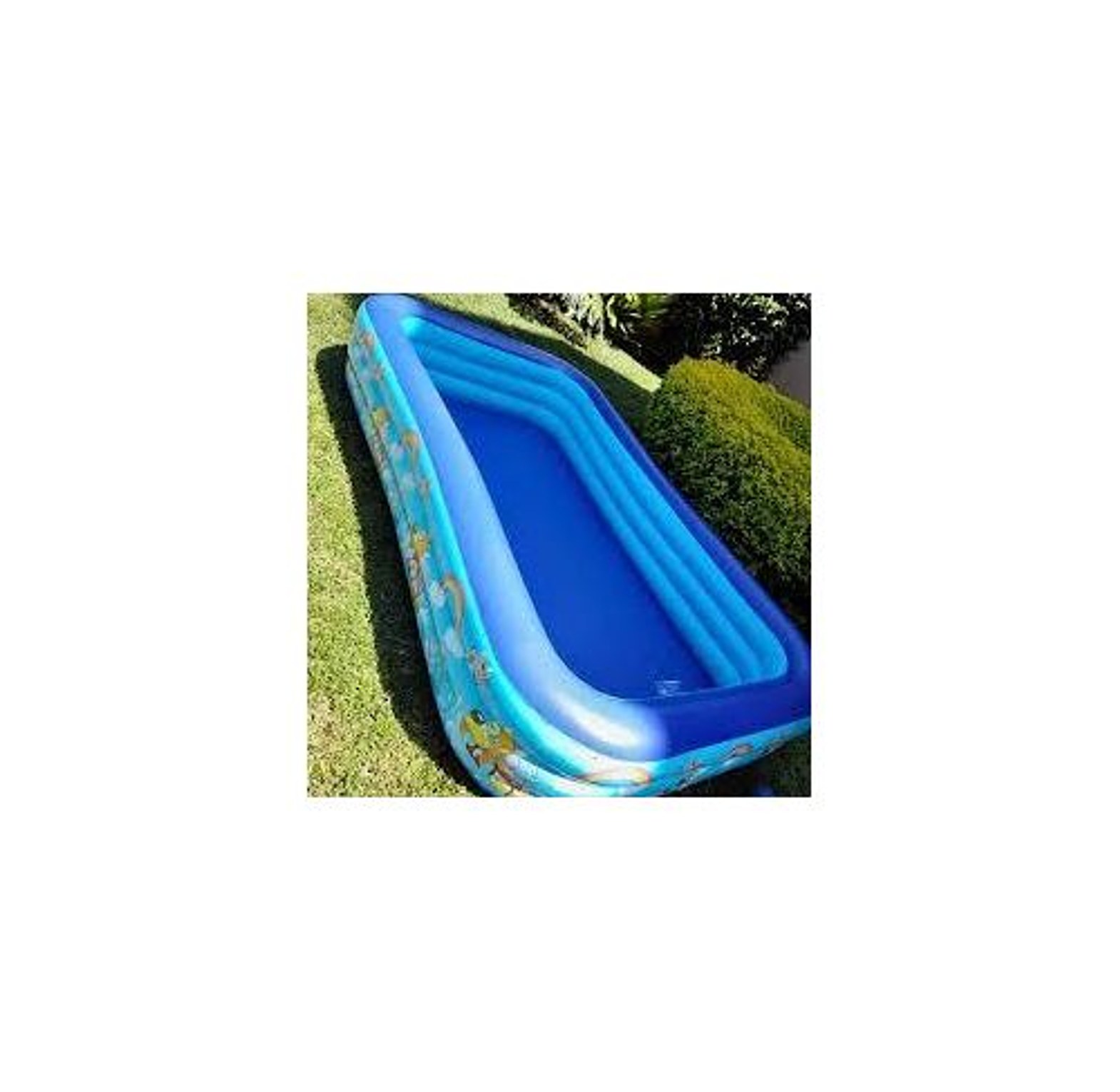 2.1m Portable Inflatable Swimming Pool for Kids With Free Pump image