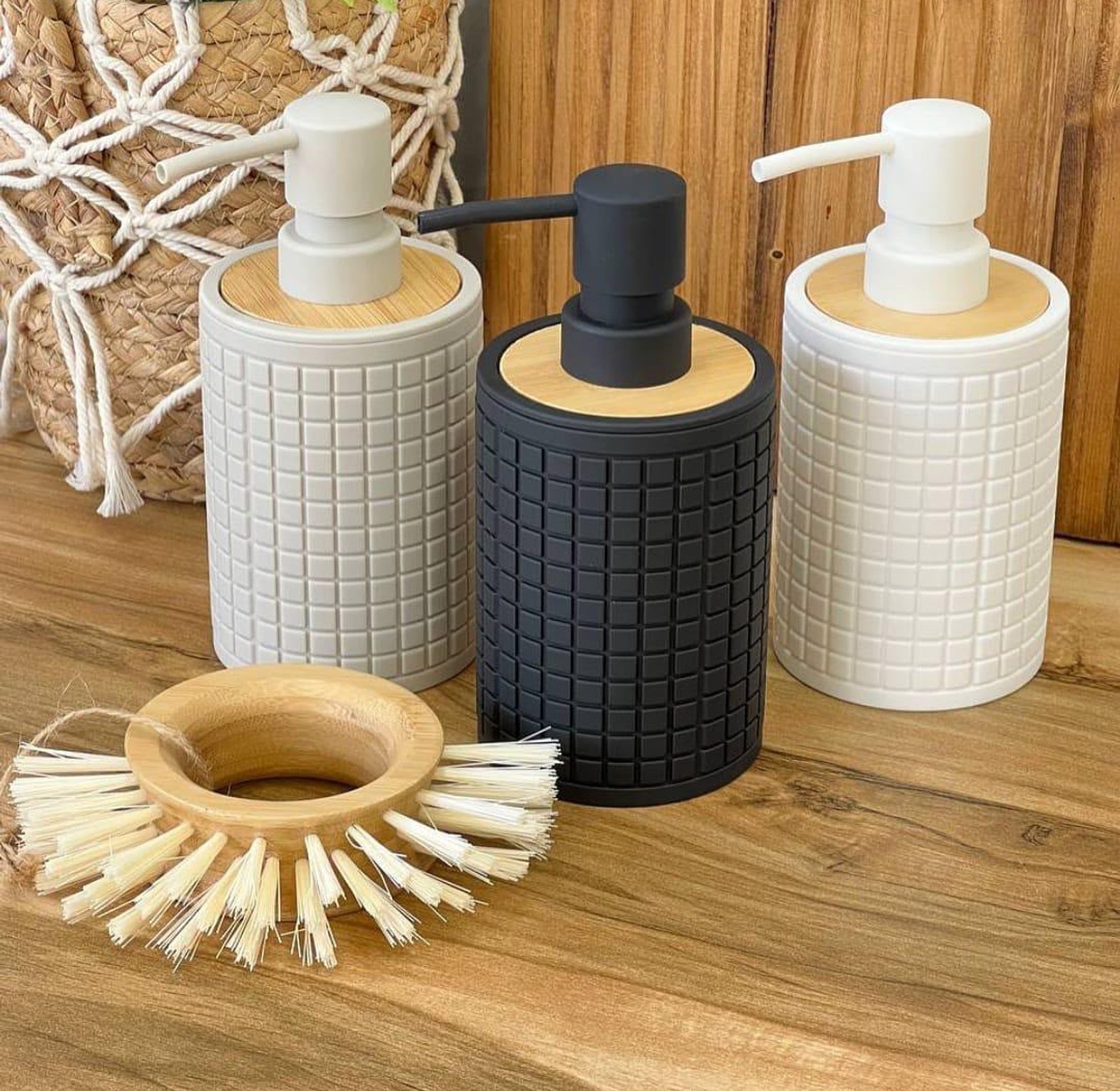 Bamboo Luxury Lotion Pump Bottle image