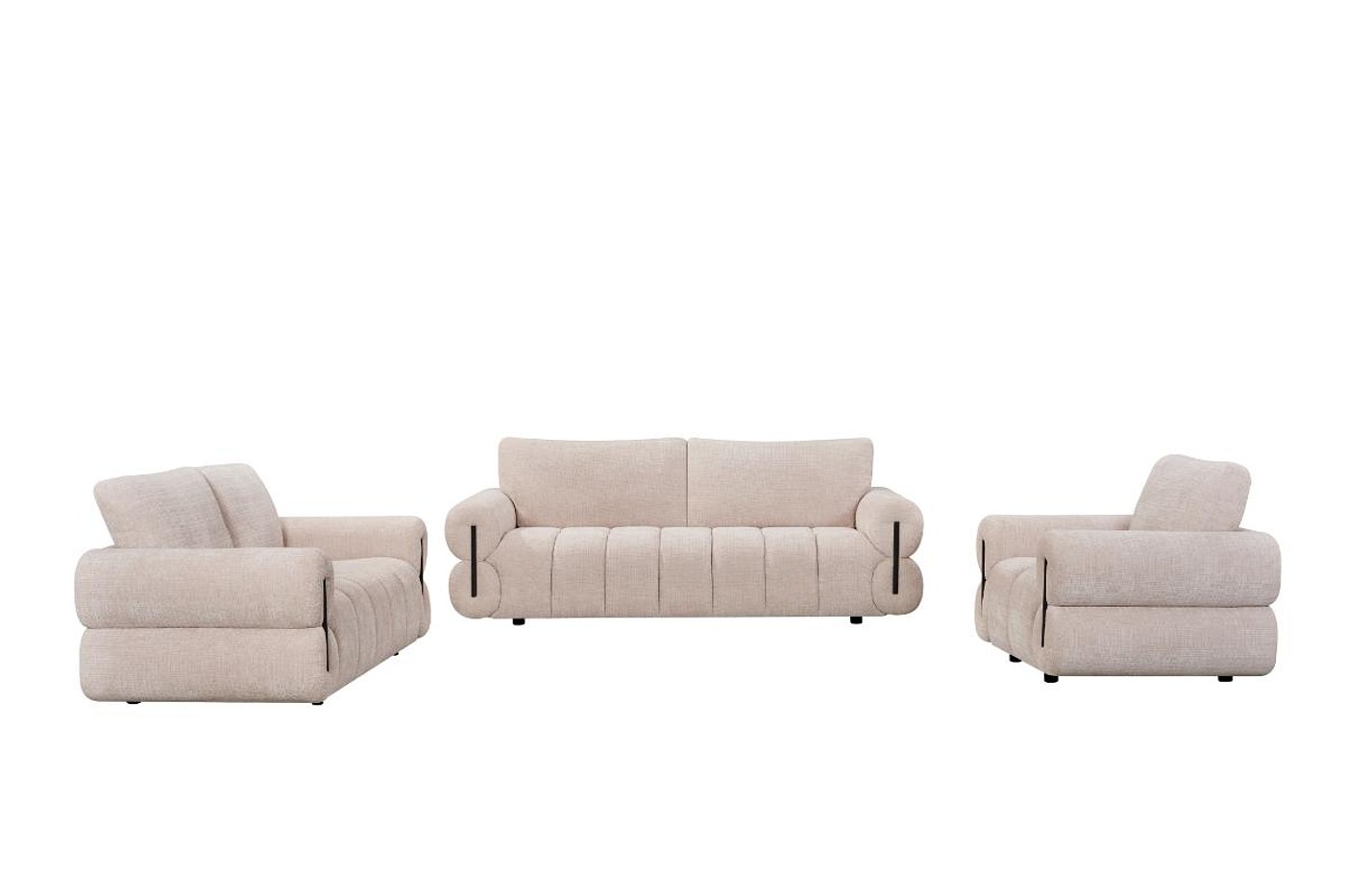 JADE 7 Seater Fabric Sofa (3+2+1+1) image 3