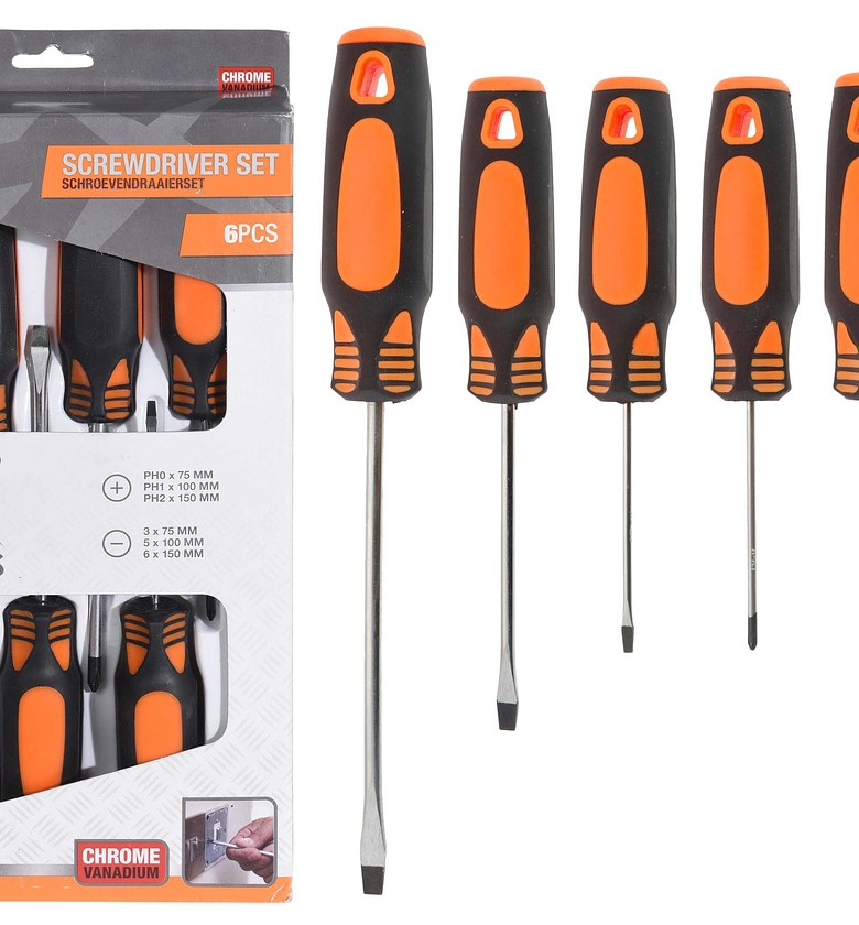 SCREW DRIVER SET OF 6 CLR image