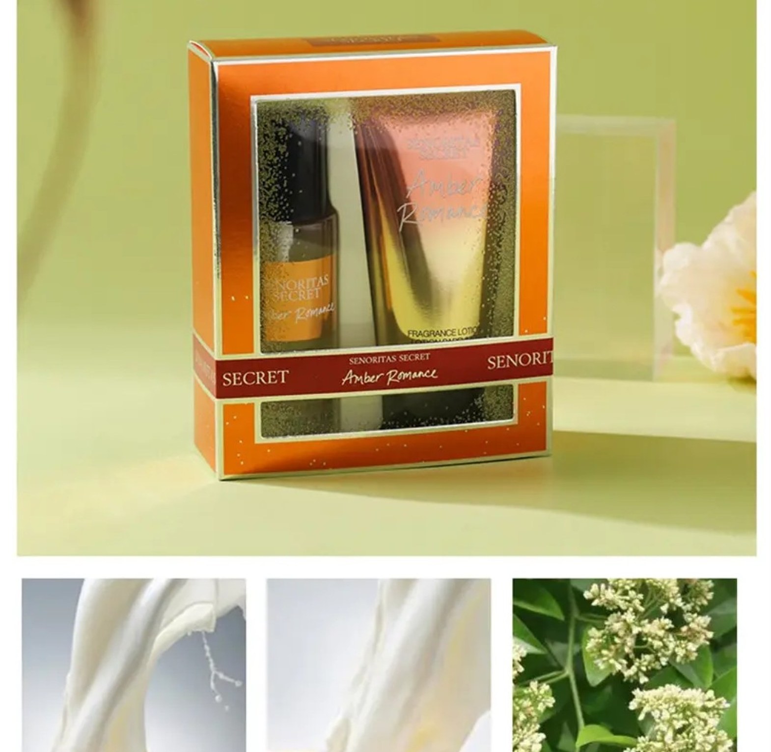 Senoritas Secret Amber Romance Travel Size Perfume Gift Set  image