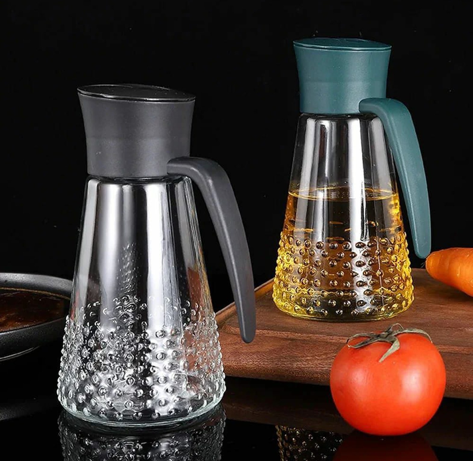 630ml Oil Dispenser Glass Bottle image