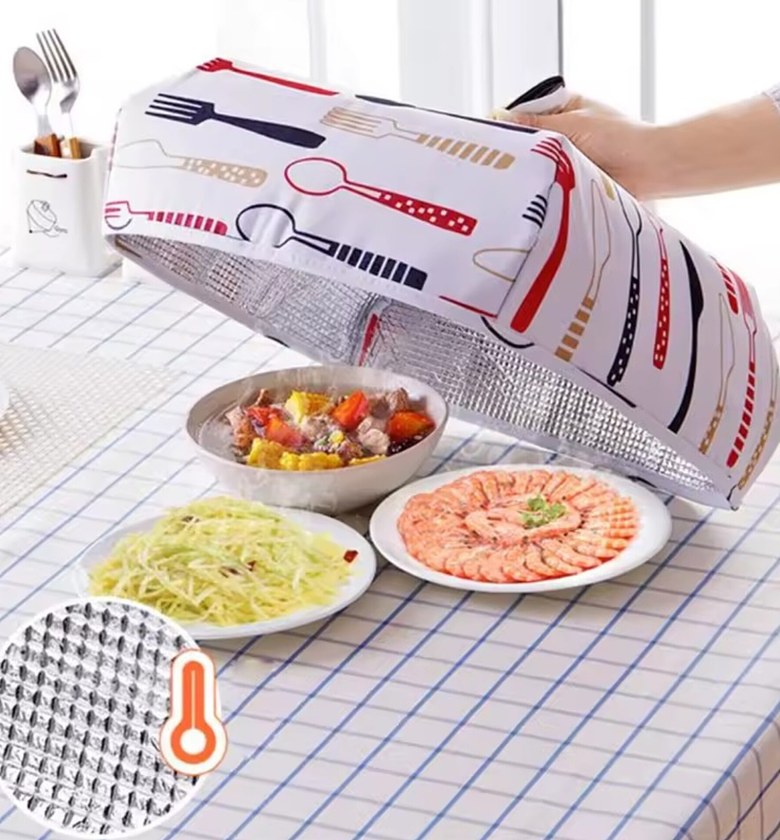 Insulated Food Cover, Dining Table Food Dust Cover image