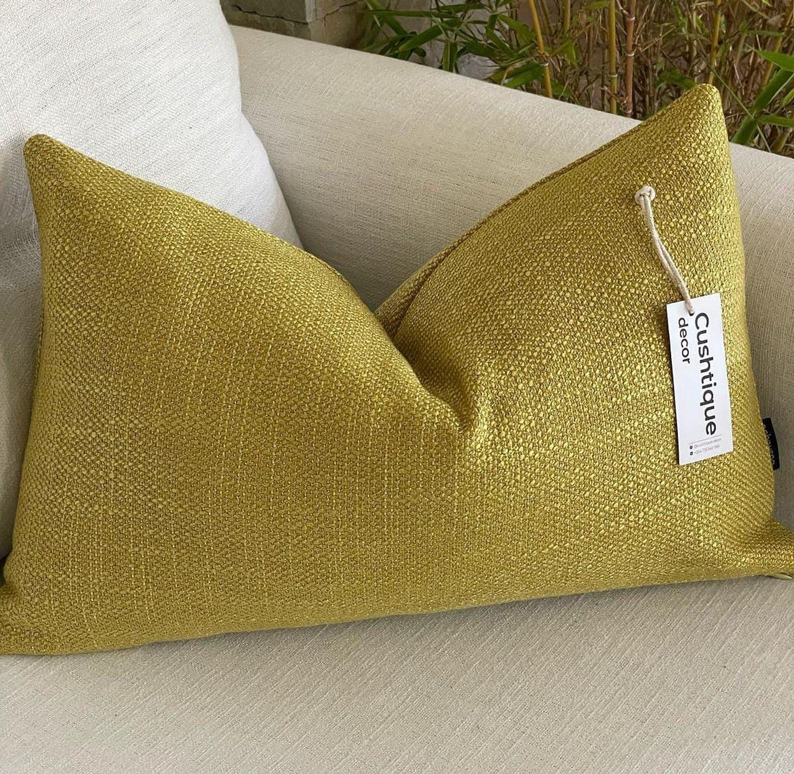 SOFT LEMON CUSHION image