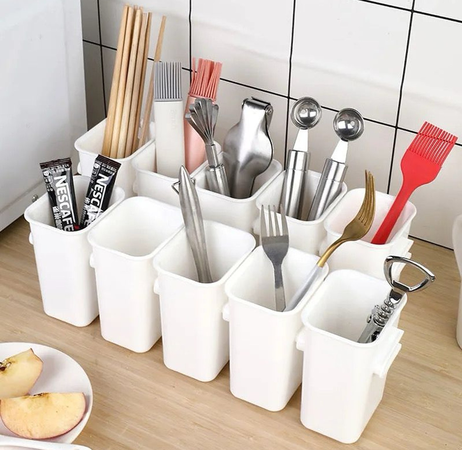 2pc Fridge Side Door Storage Containers or Boxes image