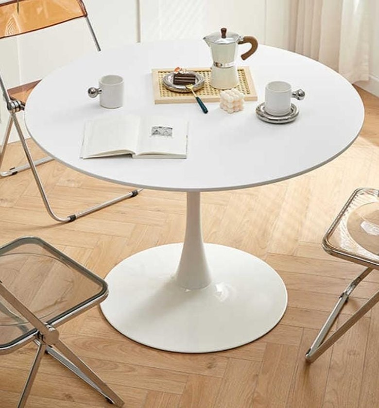 Elegant Eames Round Dining/Office Table  image