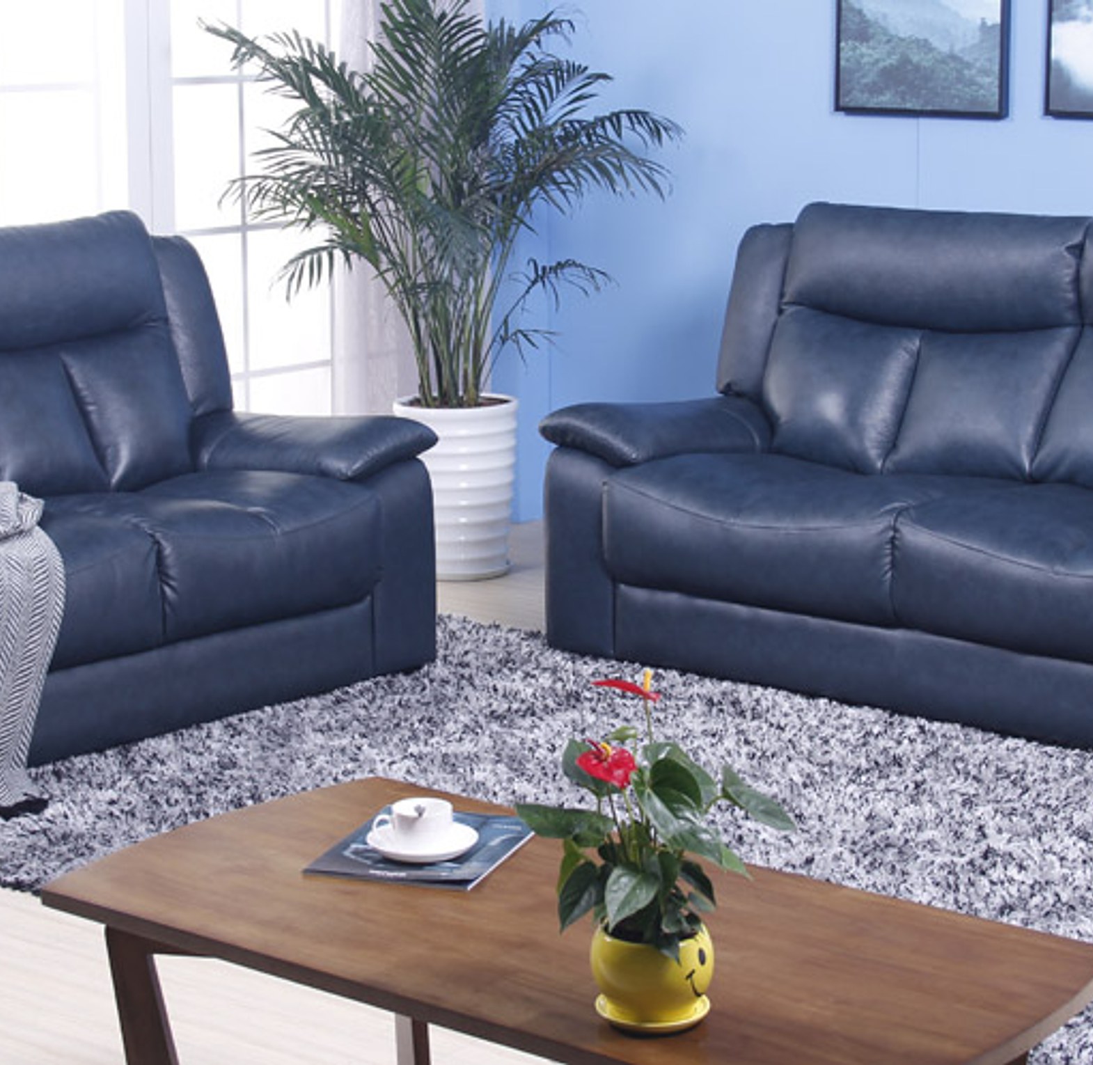 SOFA SET 3+2+1 LEATHER SO image