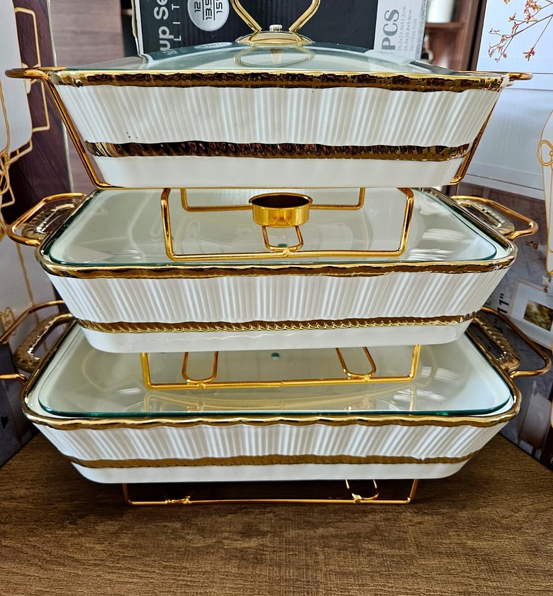 3-Piece Food Warmer Set image