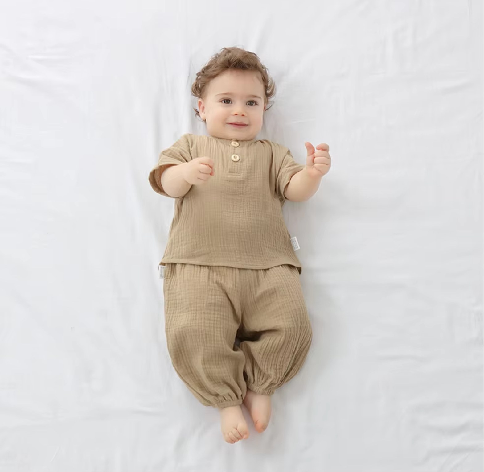 Everyday Comfort Muslin Pants Set image