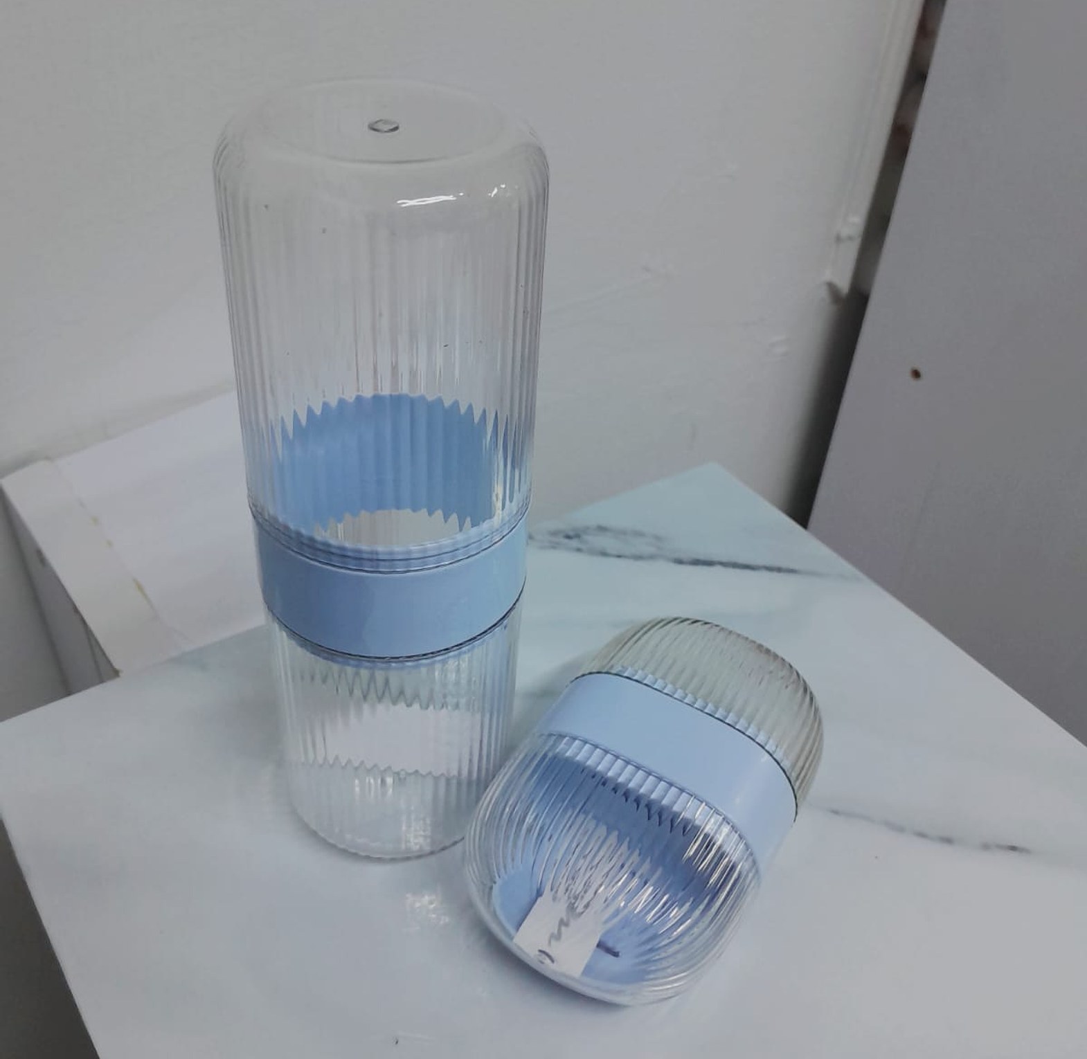 Portable Toothbrush, Toothpaste & Soap Holder Set image