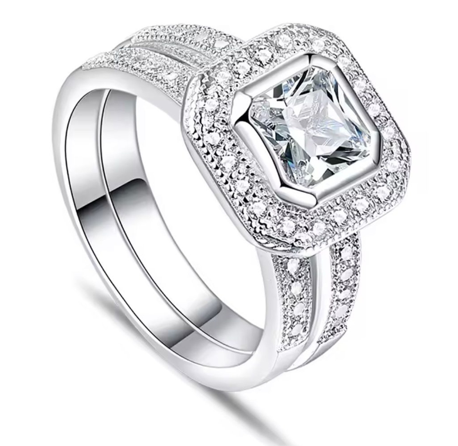 Double pure silver image