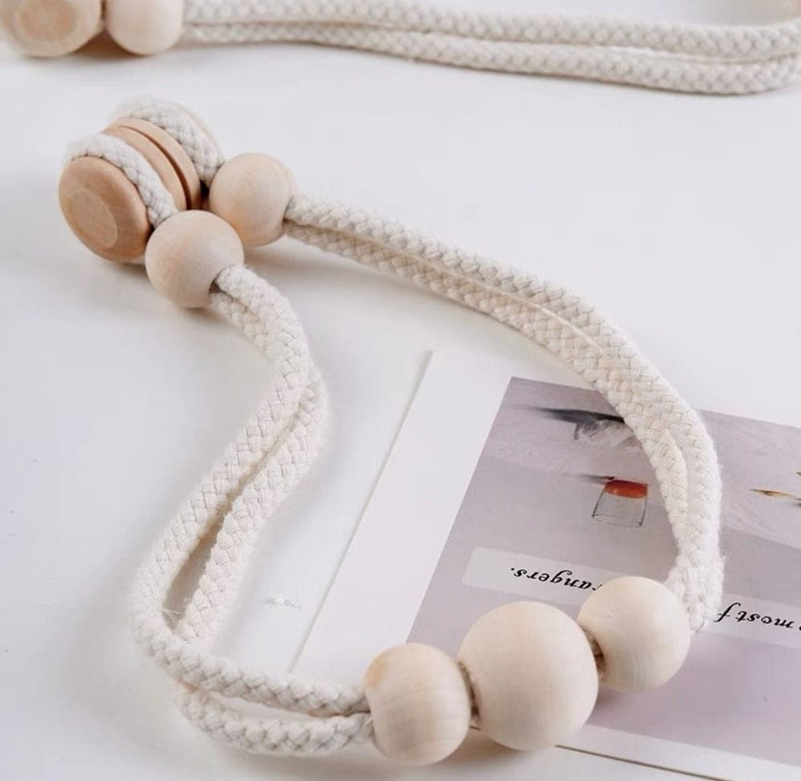 2Pcs Nordic Magnetic Curtain Binding Strap image