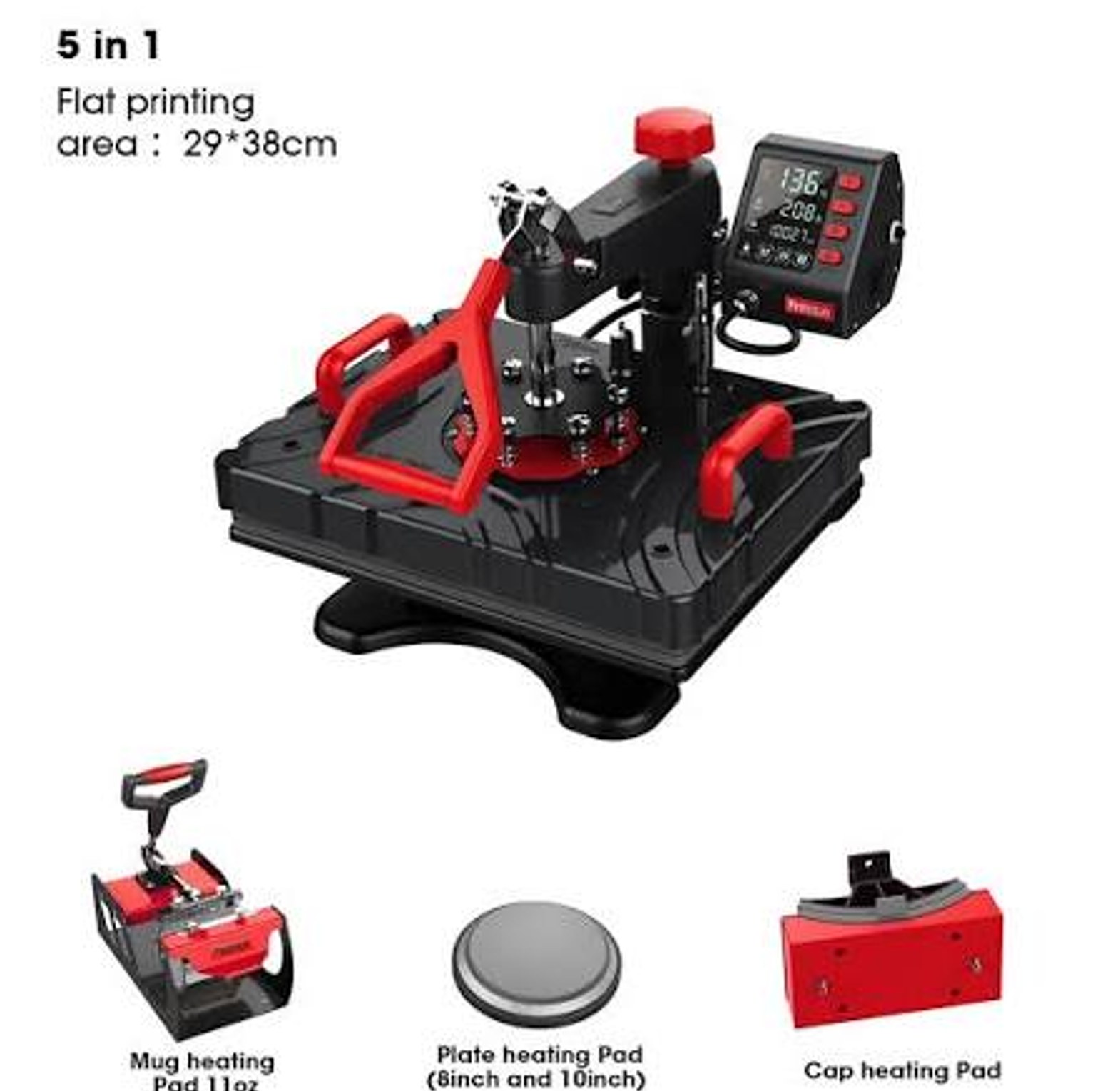 5 in one heatpress image