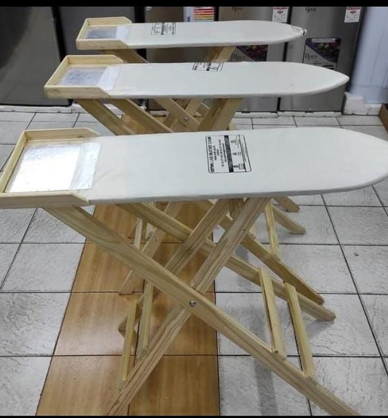 Wooden Ironing Board and Pad image