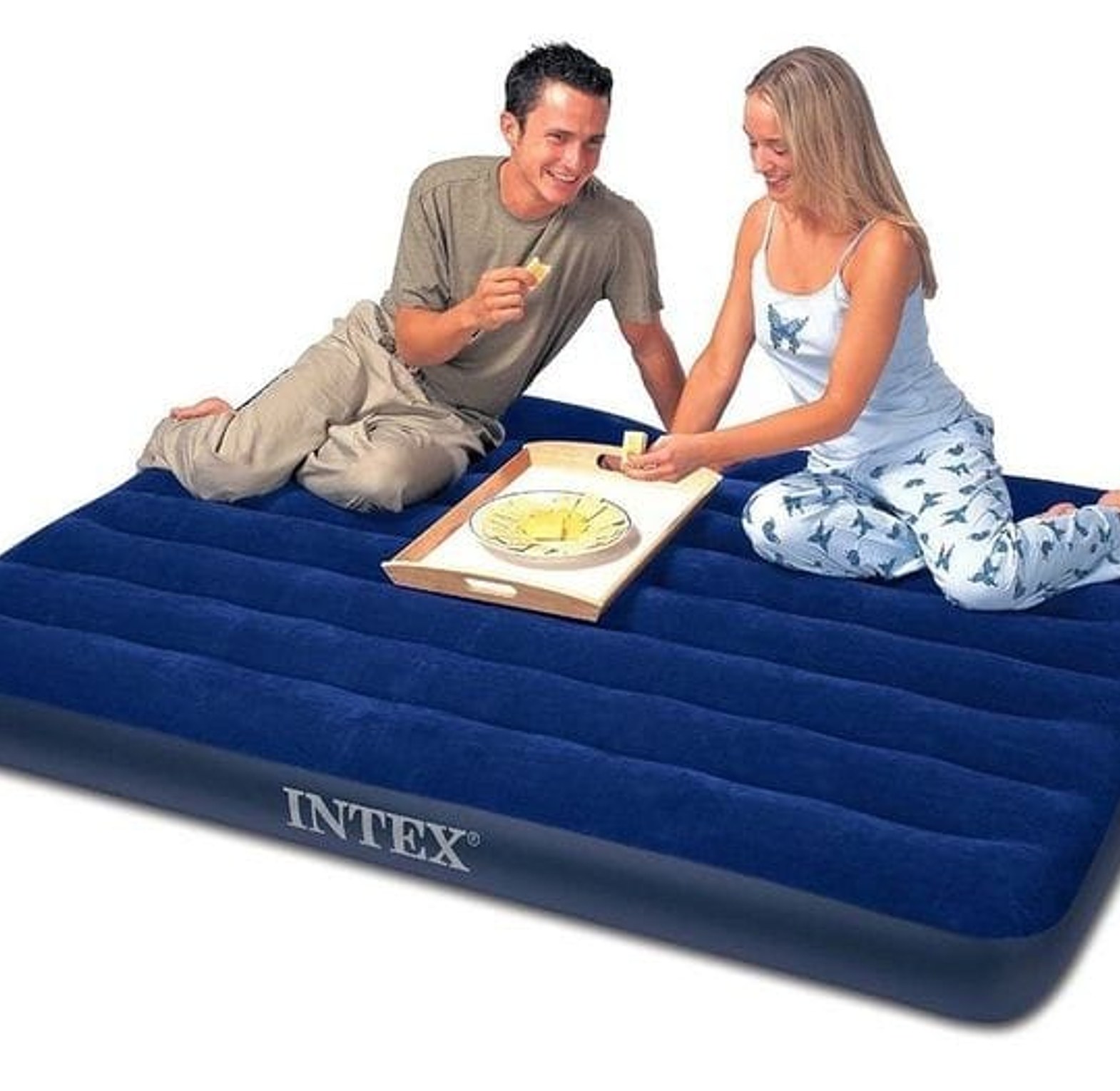 INTEX Inflatable Mattress (With Pump) image