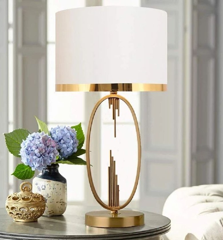 Luxury Gold Accent Table Lamp image