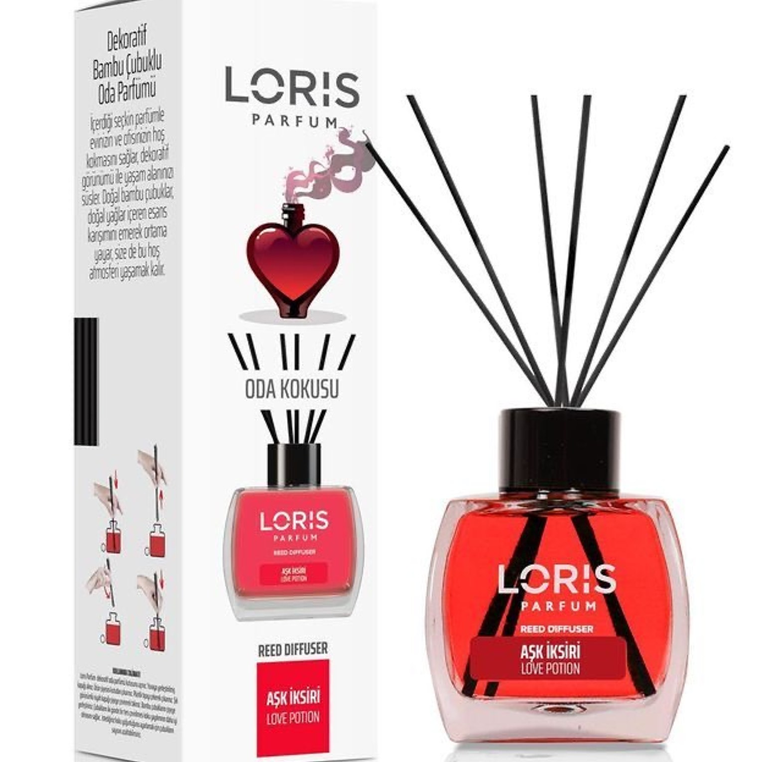 Loris Love Portion Reed Diffuser 120ml image