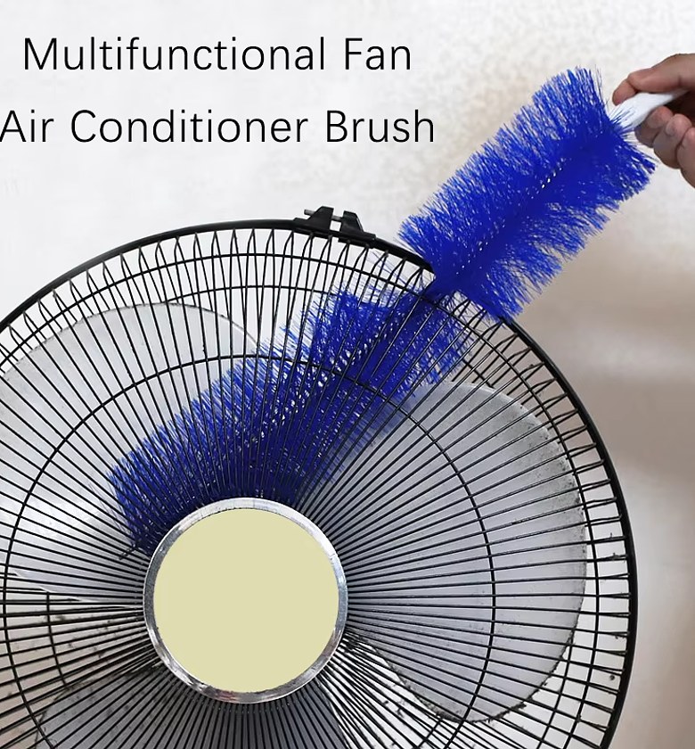 Multifunctional Fan Cleaning Brush and Window Track Dust Duster Tool - Deep Reach AC Cleaner image