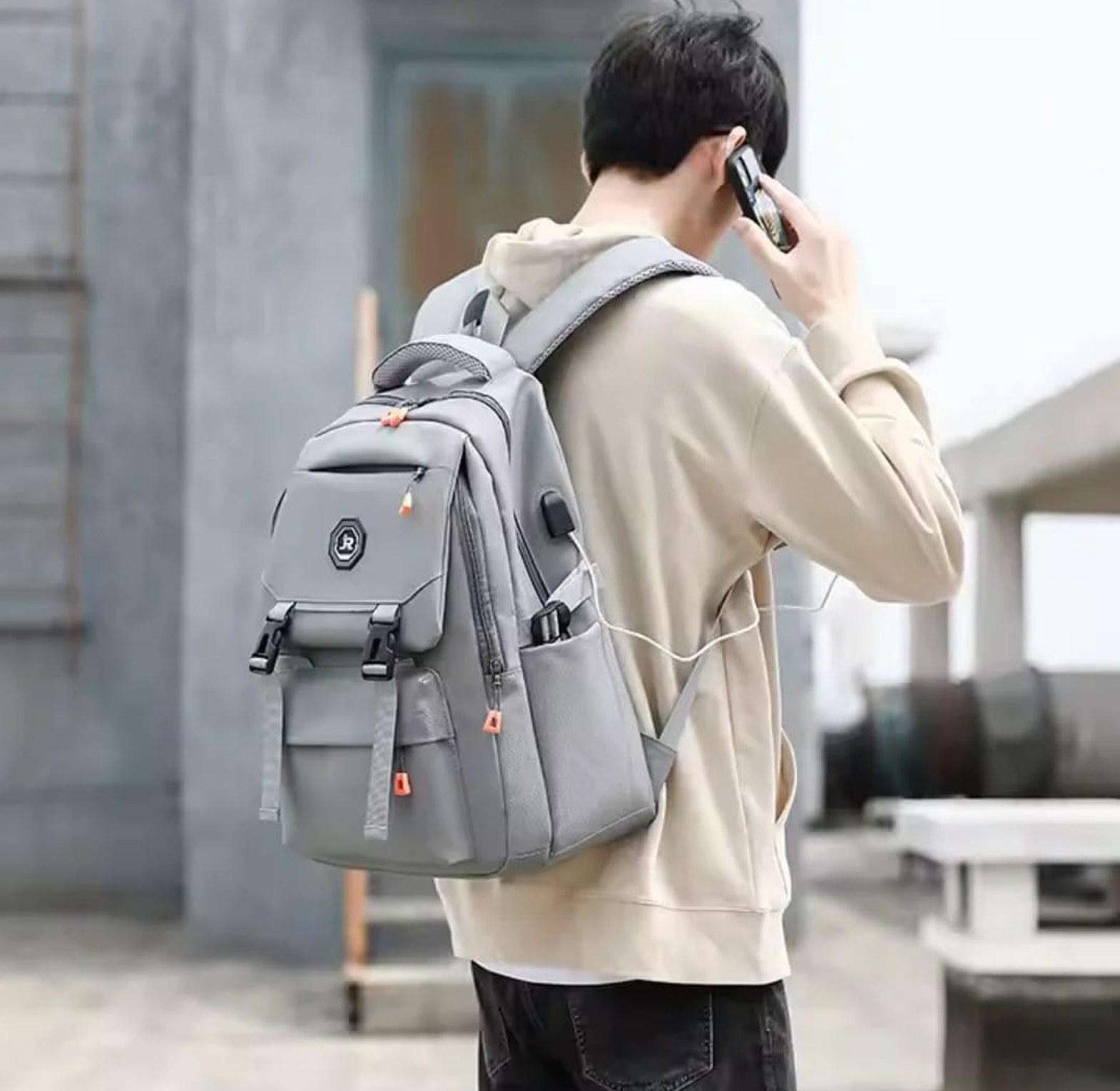 Waterproof Large Capacity School Bag image