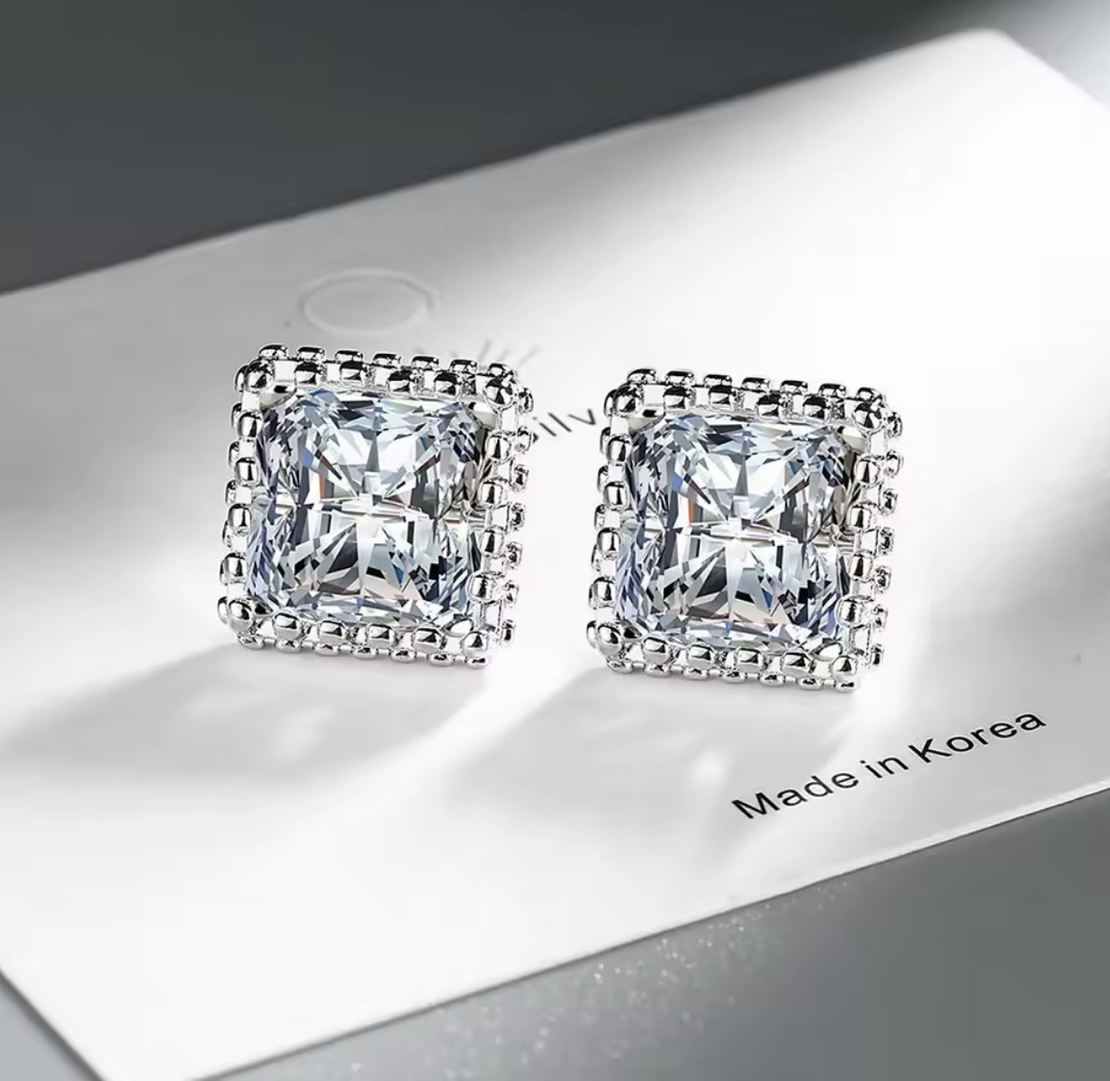 Classic Halo Brilliance Stud Earrings image