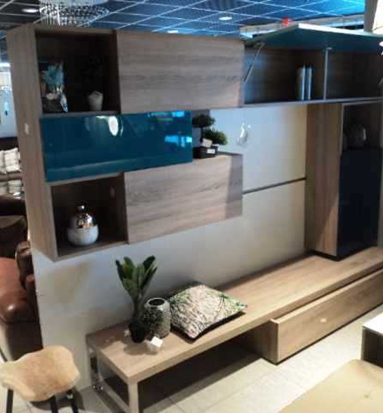 WALL UNIT 300X49 CLR BLUE image