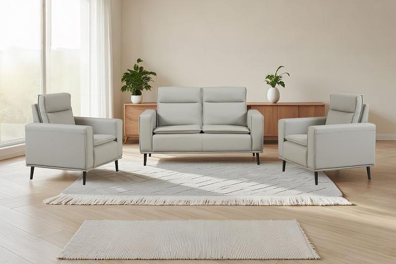 LYNX 6 Seater Leatherette Sofa image