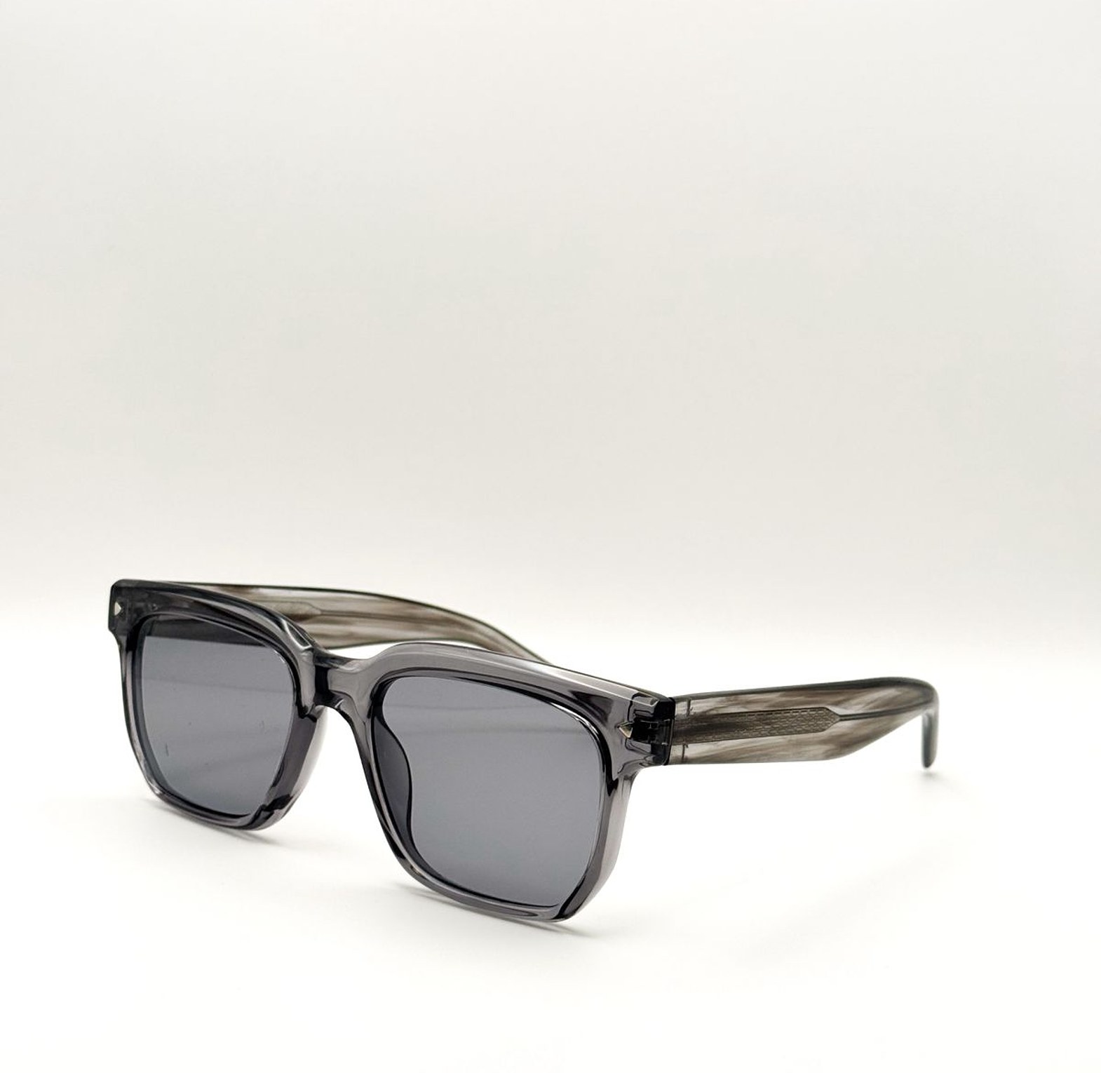 Smoky Quartz Square Sunglasses image