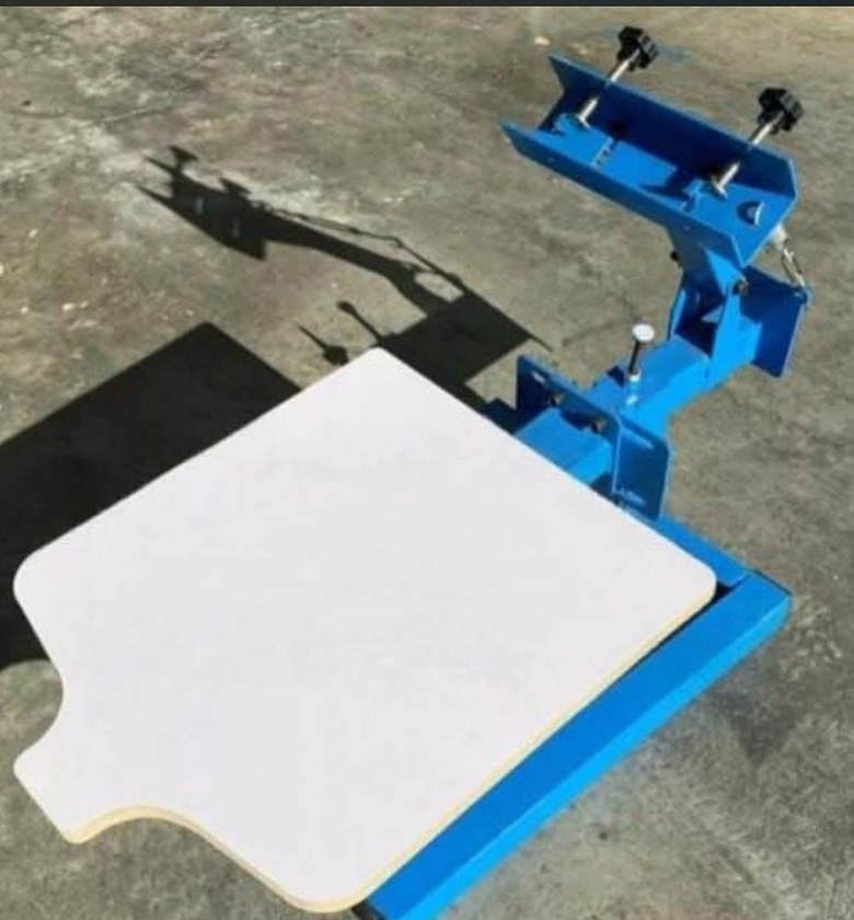 Screen printing machine 1 colour 1 station  image