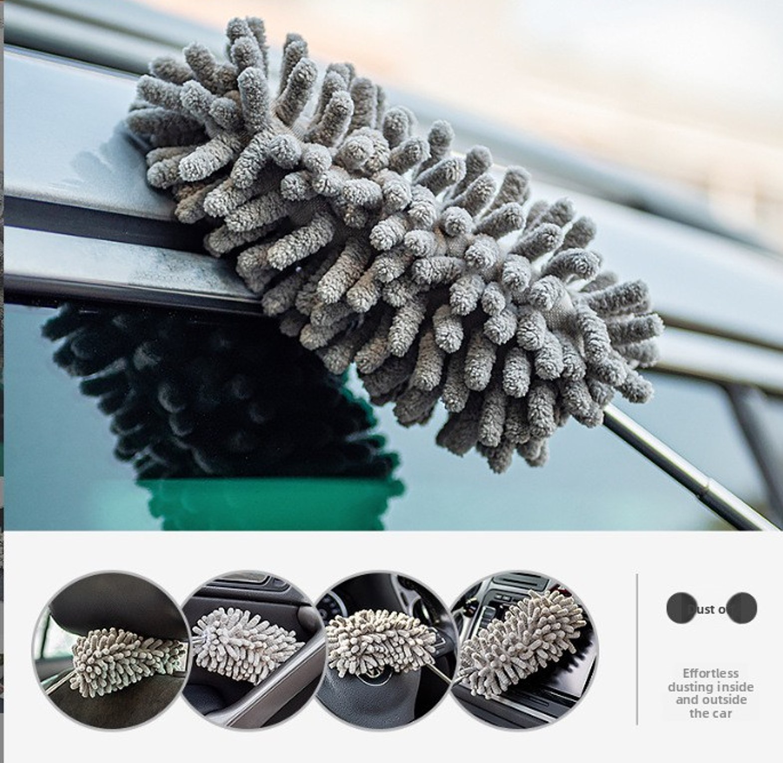 Multifunctional Retractable Duster (Bendable Head) image