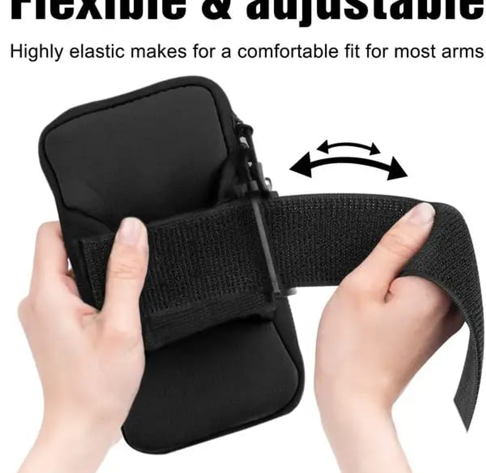 Jogging Gym Running Armband Phone Case Holder Bag image