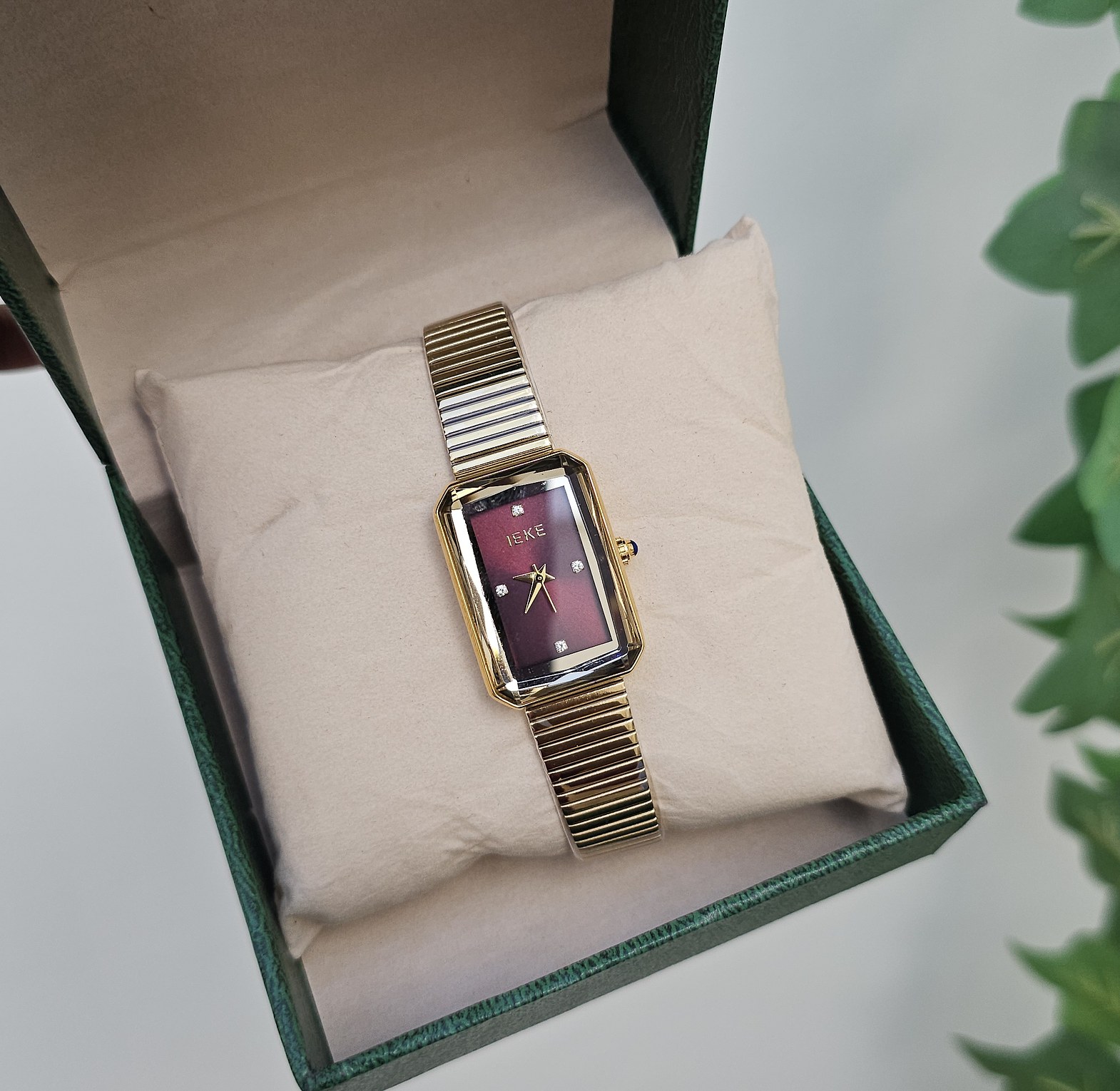 Square vintage watch  image