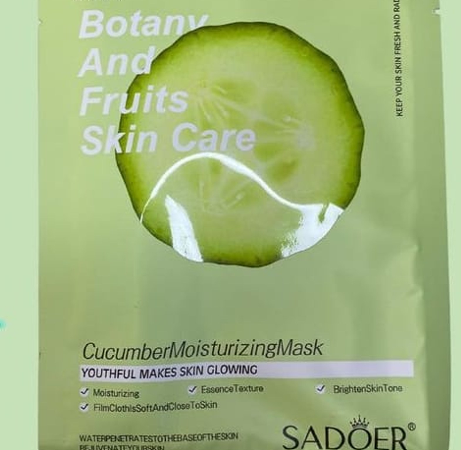 Cucumber Korean Sheet Mask image