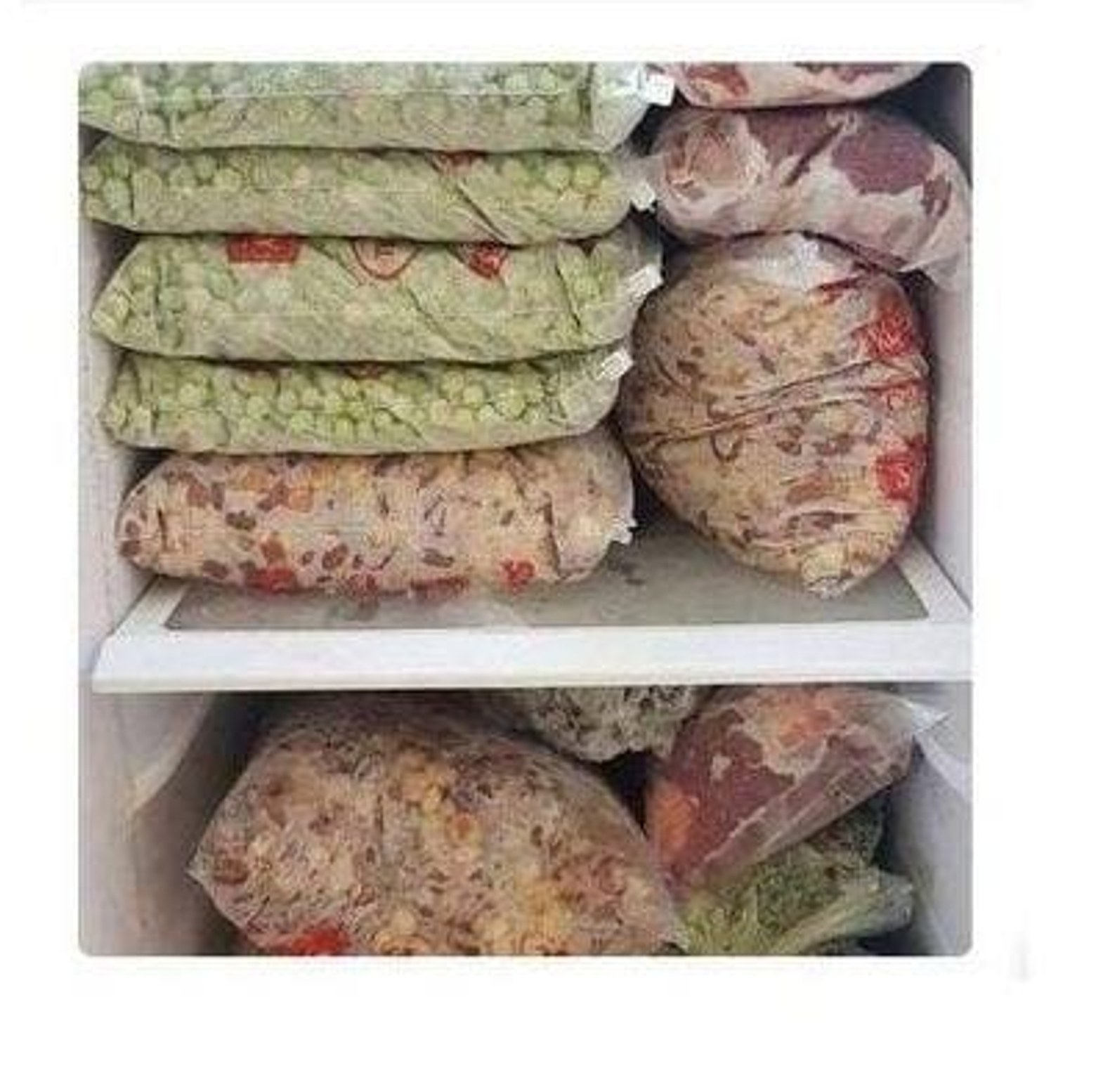 Heavy-Duty Reusable Airtight Fridge Zipper Storage Bags image