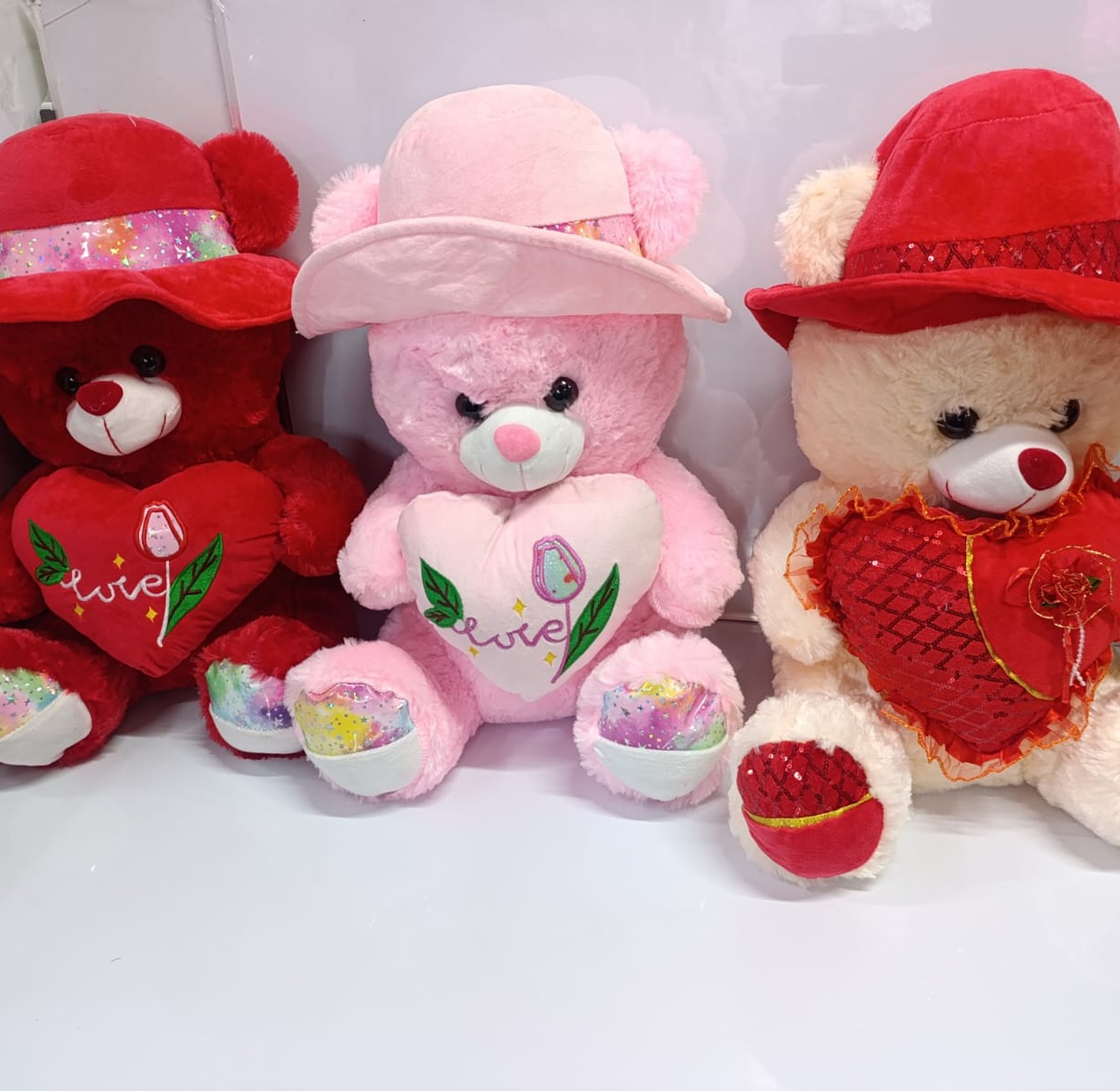  Teddy Bear Soft Plush Toys Teddy Bears Birthday Valentines Romantic Gifts Comes With A Gift Bag image