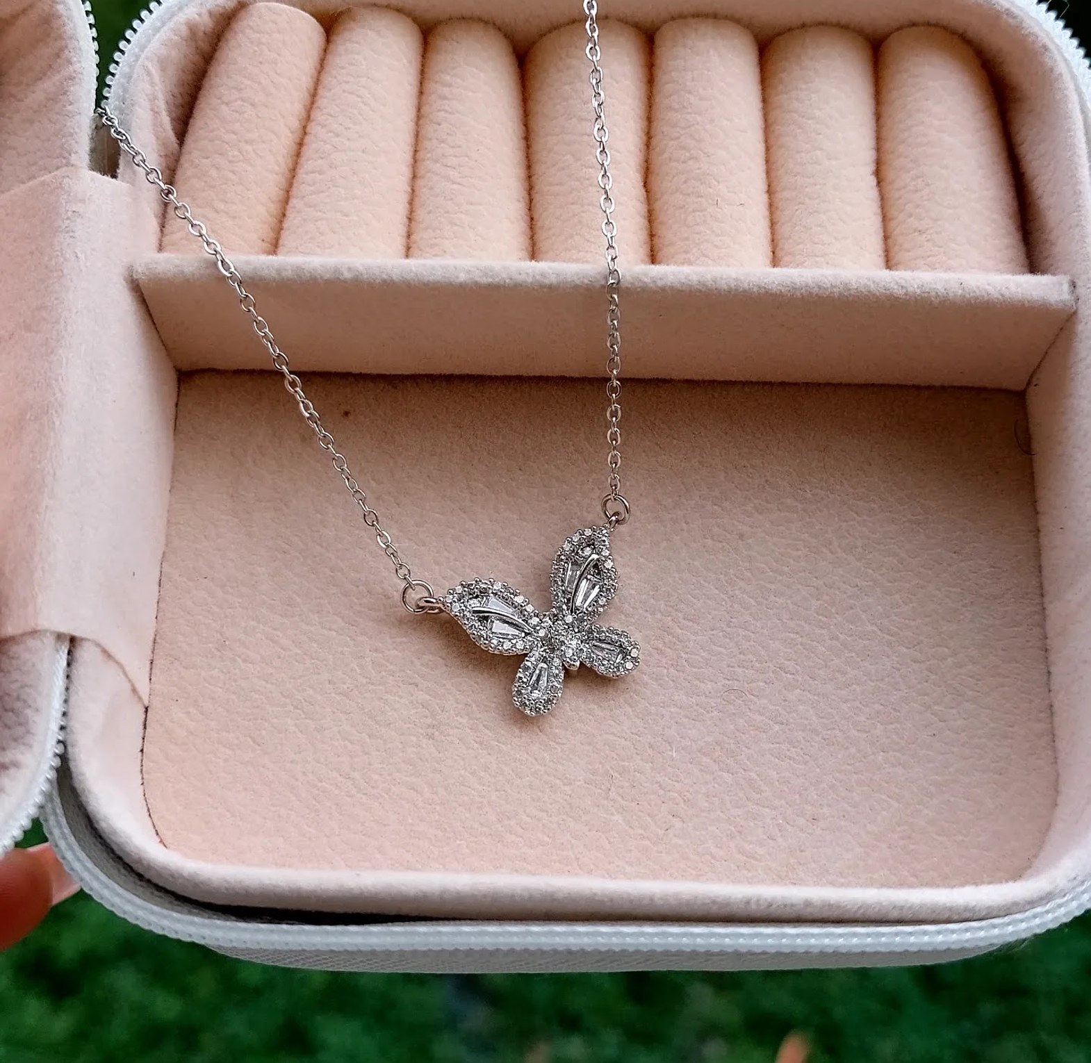 Silver Crystal Butterfly image
