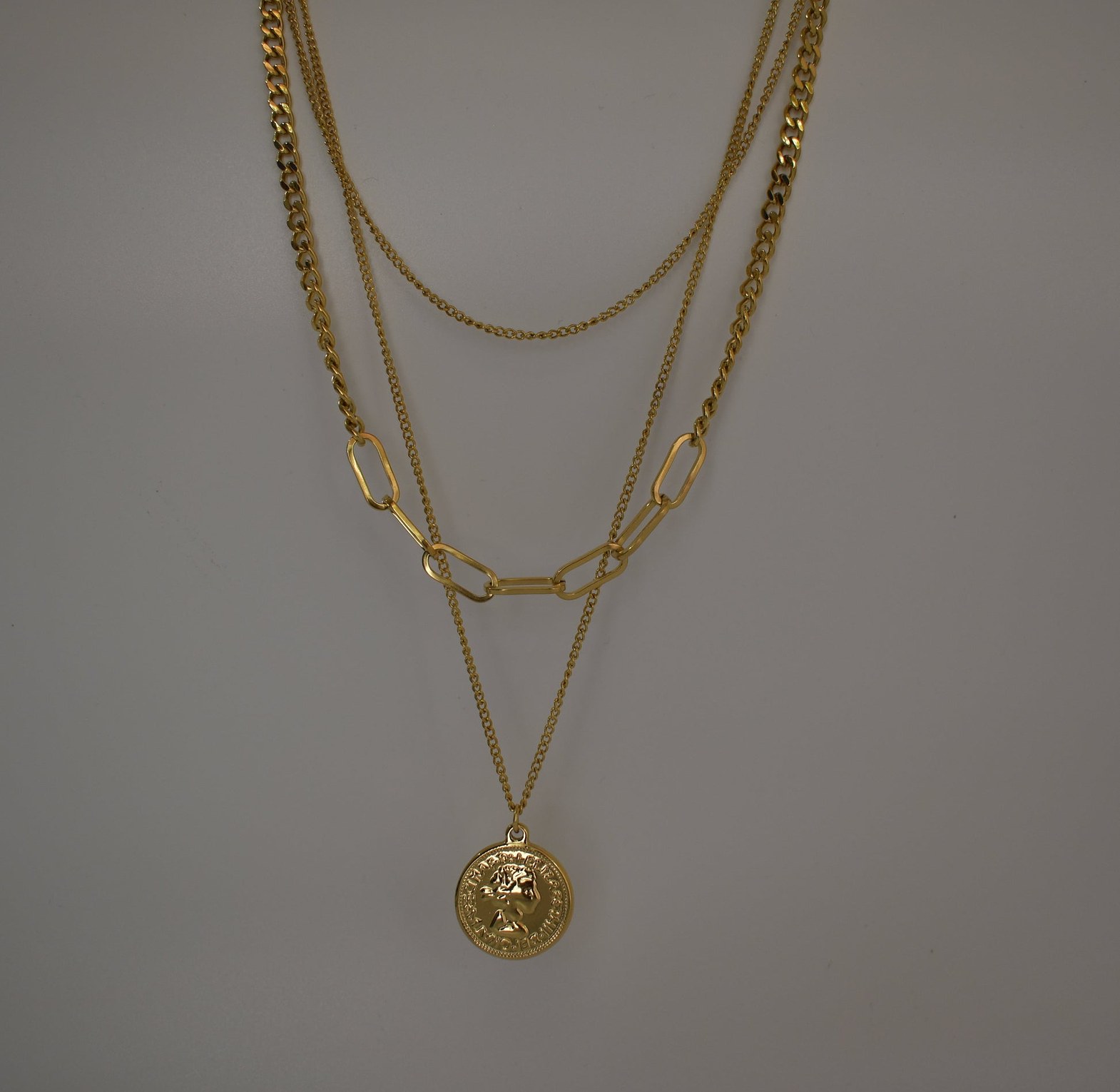 Coin Layered Necklace  image
