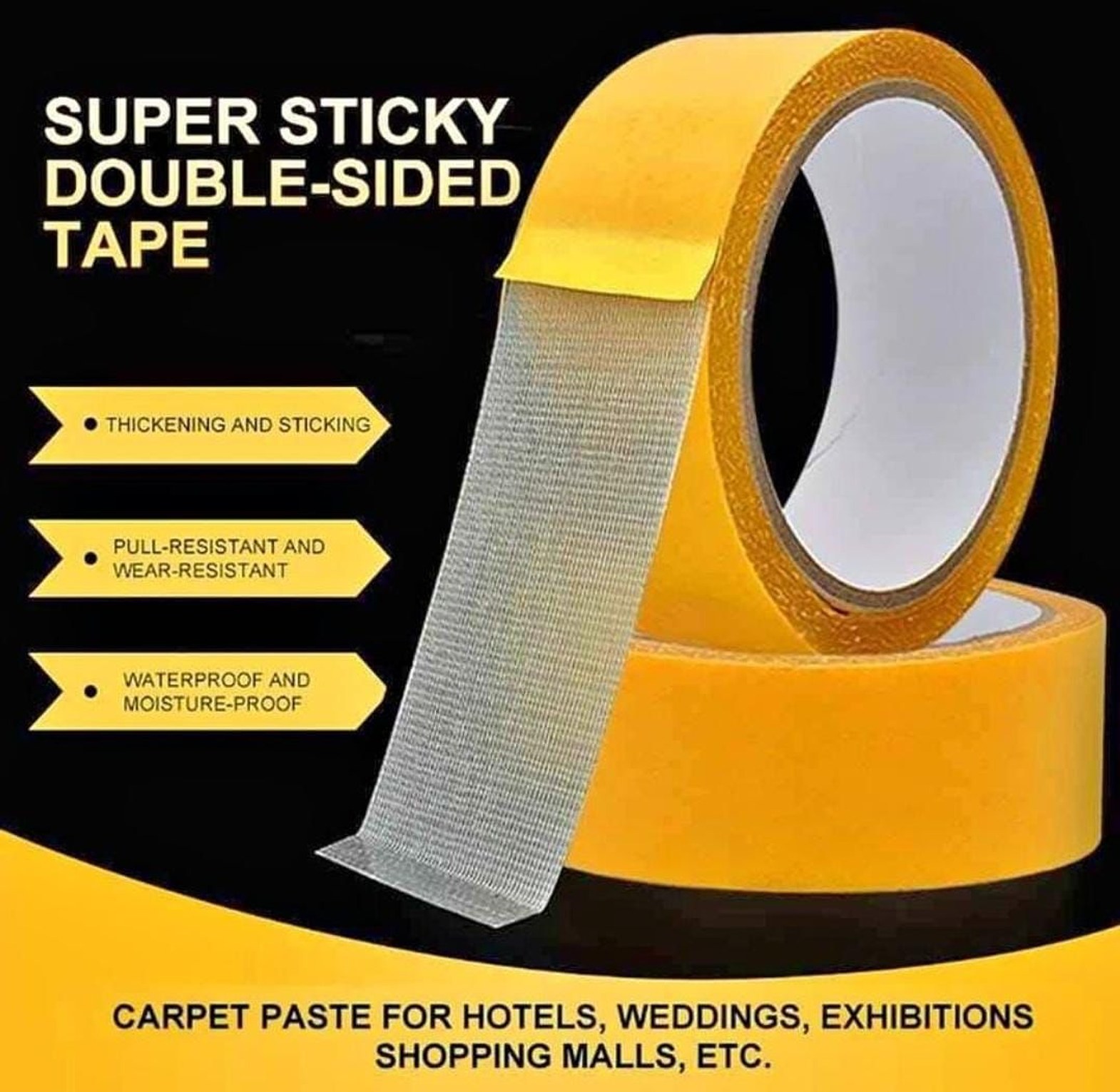Double-sided cloth tape image