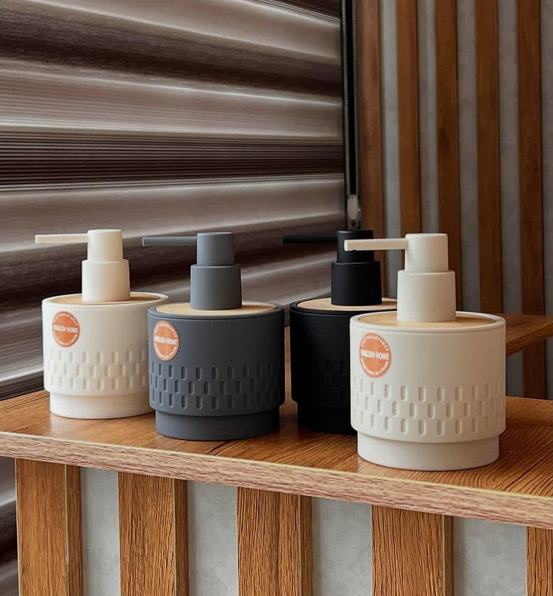 Bamboo Luxury Lotion Pump Bottle image
