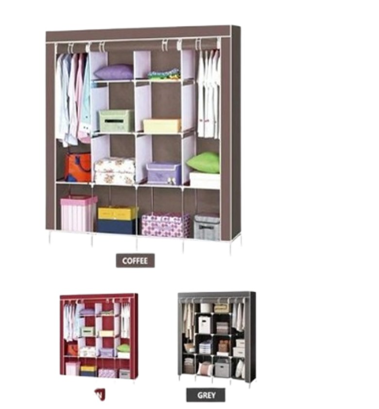 Quality Affordable  Nunix Portable Wardrobe 4 Column  image